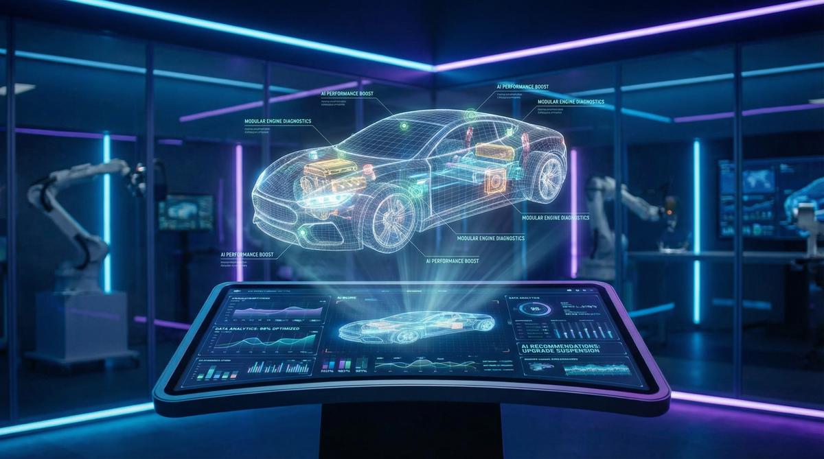 四虎AI汽车改装视频技术